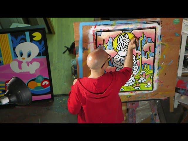 Coulisses - Dans l’atelier de Speedy Graphito