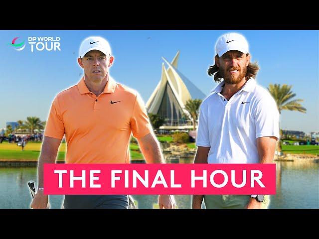 McIlroy vs Fleetwood | The Last 60 Minutes Of The Final Round | 2024 Dubai Invitational