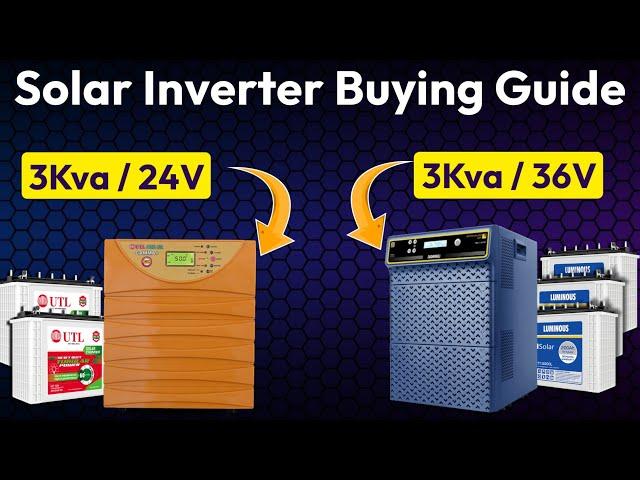 Best Solar Inverter buying guide For Home  #inverterbuyingguide