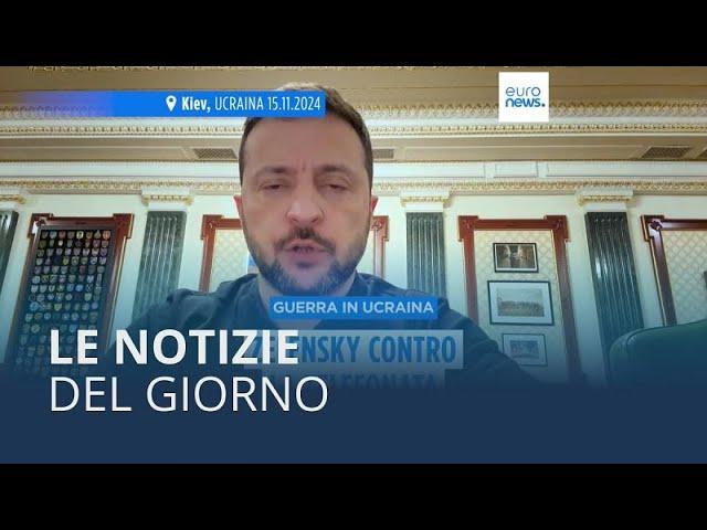 Le notizie del giorno | 16 novembre - Serale