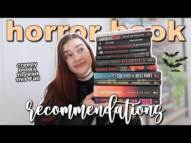 Horror Books You Need to Read This Fall ️ [Book Recommendations pt. 6]