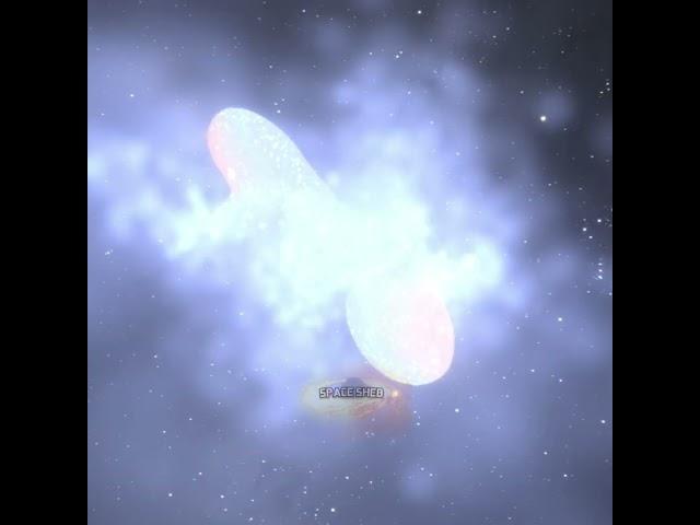 What if two stars collided? #spacesim#space#simulation#astronomy#cosmos#nasa#spacesheb#universe