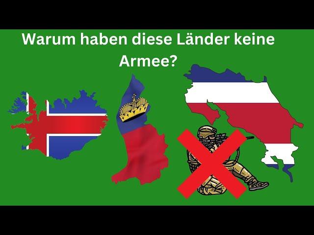 5 Länder ohne Armee und ohne Militär