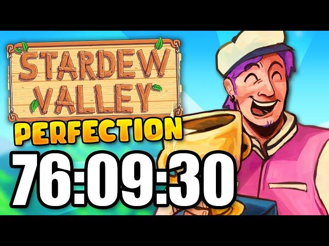 How I FINALLY got 100% completion in Stardew Valley