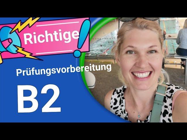 Richtige Prüfungsvorbereitung Sprechen und Schreiben