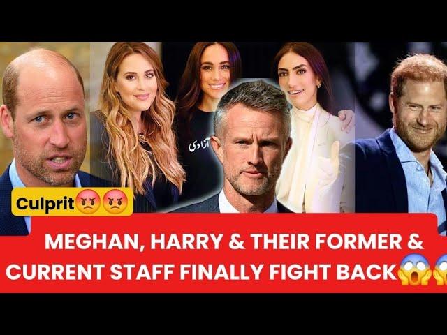 "IF YOU COME FOR OUR BOSSES WE COME FOR YOU" DUCHESS MEGHAN&HARRY FORMER&CURRENT STAFF BREAK SILENCE