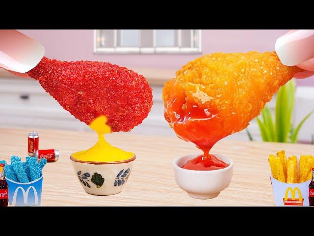 Best Of Food Recipe | Miniature Cooking CHEETOS Fried Chicken Cream Cheese  Delicious Miniature