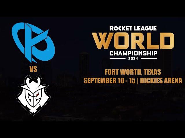 KCorp vs G2 Stride | Final Day | Rocket League World Championship 2024