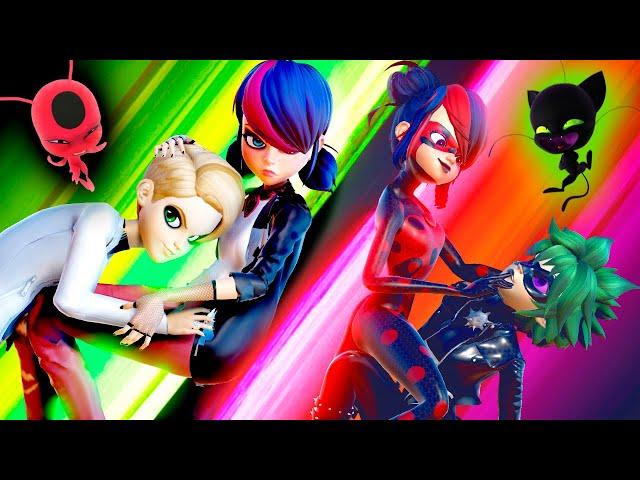 [Miraculous Ladybug MULTIVERSE] NEW Shadybug & Claw Noir + DUET(transformations)‍OFFICIAL DESIGNS