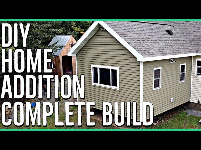 DIY Home Addition 14x14 ||START TO FINISH||