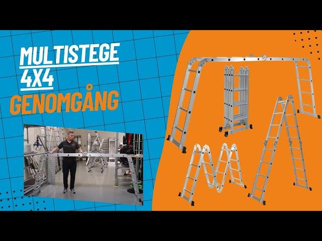 Multistege 4x4 full genomgång | Ställningsprodukter.se