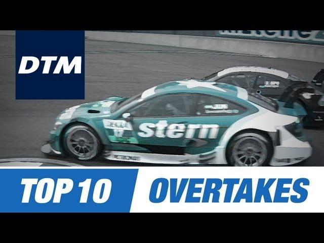 DTM Top 10 Brilliant Overtakes