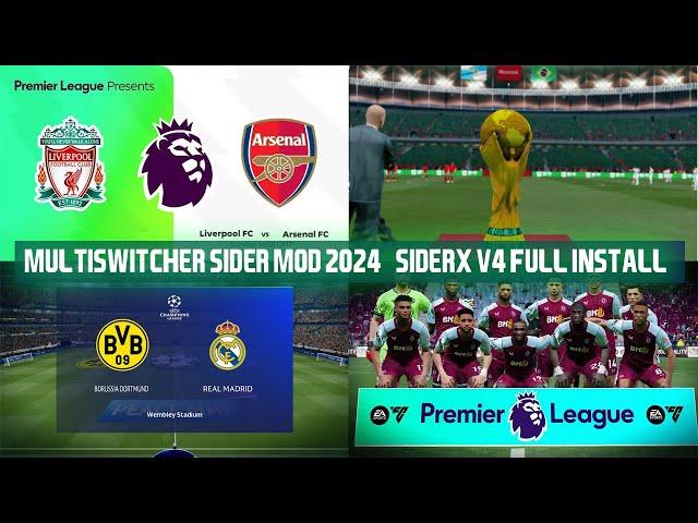 PES 2017 Multiswitcher Sider Mod 2024 | SiderX V4