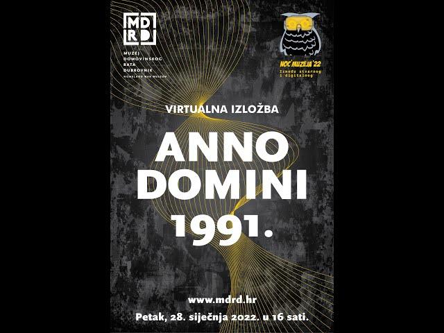 Anno domini 1991.