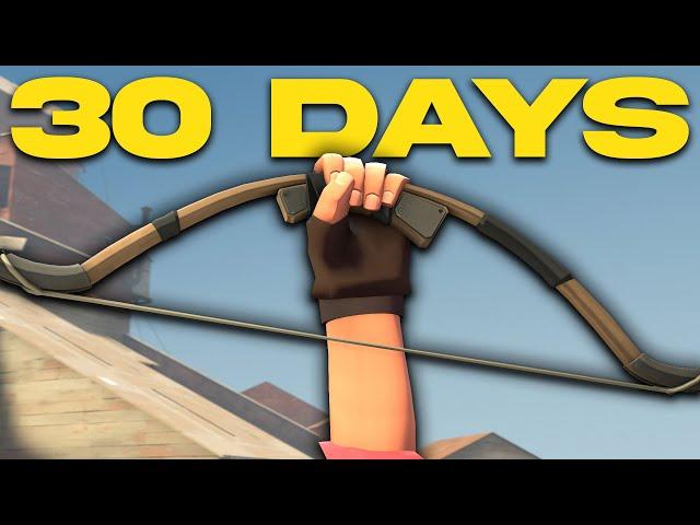 TF2: 30 Days of ONLY Huntsman Sniper!