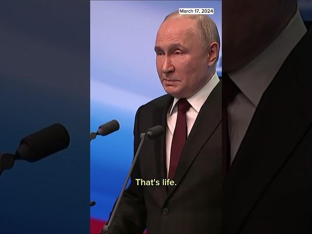 Keir Simmons presses Putin about Alexei Navalny's death