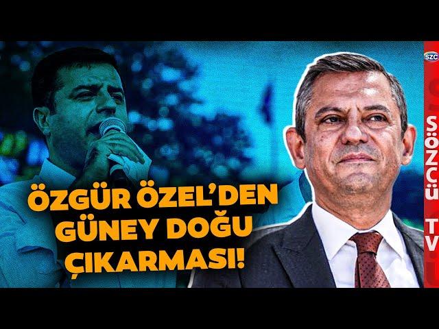 CHP'den Diyarbakır Çıkarması! Özgür Özel Selahattin Demirtaş'ı Ziyaret Edecek! Gözler Erdoğan'da