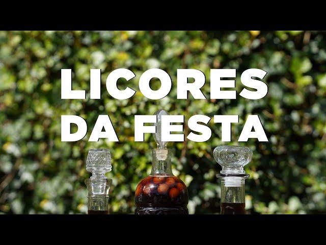 Licores da Festa - TIM TAM TUM + Ginja + Cerveja