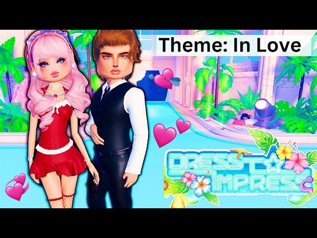 MY BOYFRIEND & I PLAY DUO CUSTOM THEMES ON DRESS TO IMPRESS