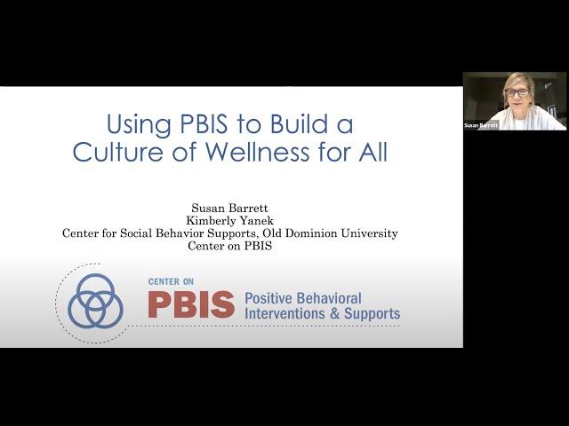 SCTG Webinar January 2021: Using PBIS to Build a Culture of Wellness for All