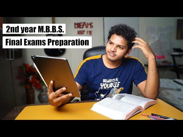 6-Hour Study With Me | 2nd M.B.B.S. Finals Preparation | Calming Music | Anuj Pachhel