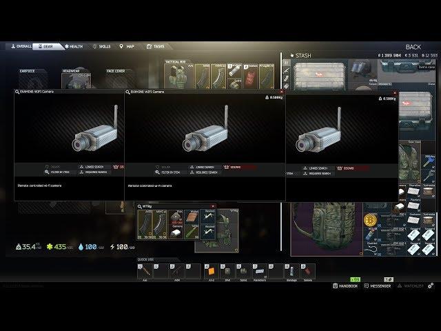 Live Escape from Tarkov by Hectoplasim "Informed Means Armed" wifi camera install attempt #3