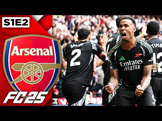 Our first NORTH LONDON DERBY! | FC 25 Arsenal Career Mode S1E2