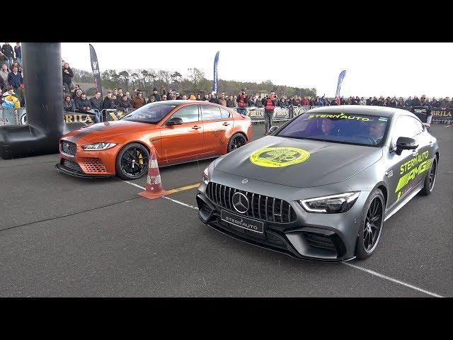 Jaguar XE SV Project 8 vs Mercedes-AMG GT63s 4-door Coupe