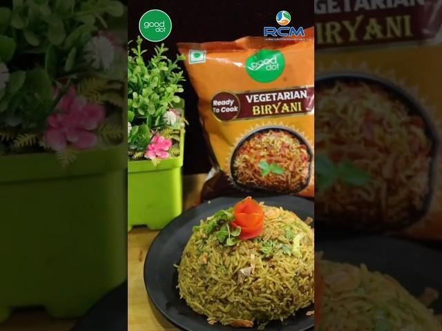 "Delicious Veg Biryani Recipe with GoodDot | Quick & Easy | #RCM #Trending"