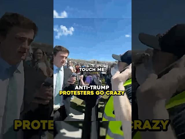 Anti-Trump Protesters Go Crazy
