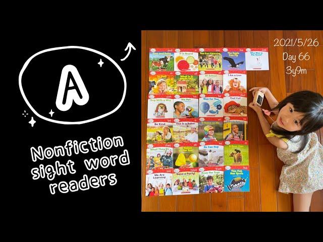 A｜Nonfiction sight word readers｜常見字｜跟著小V閱讀趣 [小V樂園]