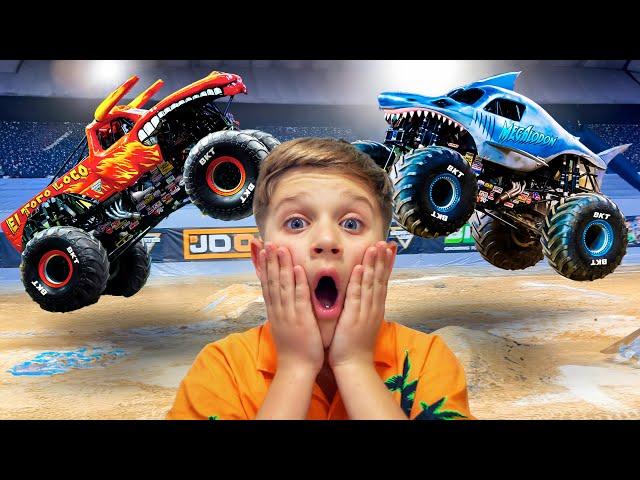 MONSTER JAM 2024 - The Craziest Show on Wheels | Diana e Roma