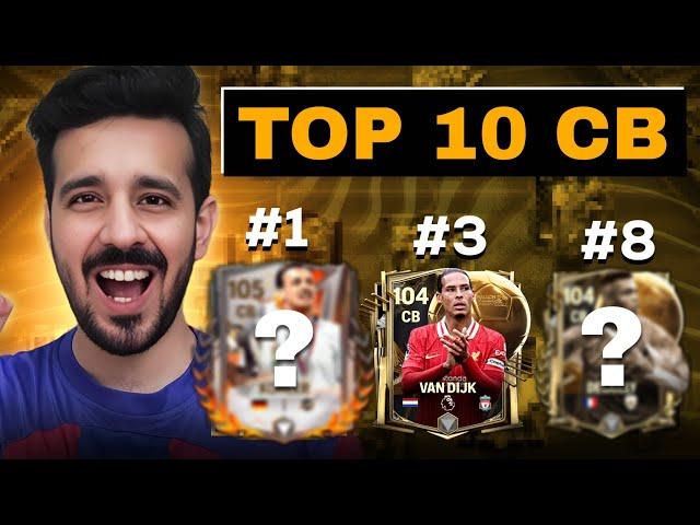 TOP 10 CENTER-BACKS IN FC MOBILE 25