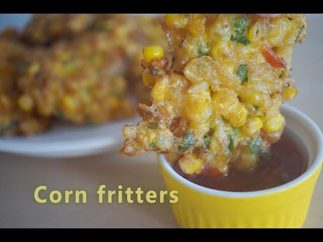 香脆泰式炸玉蜀黍饼 Crispy Thai Corn Fritters / Cucur Jagung