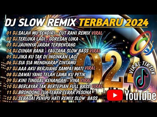 DJ REMIX VIRAL TIKTOK TERBARU 2024 FULL  BASS COCOK BUAT TEMEN KERJA DI JAMIN ENAK ENAK LAGU NYA