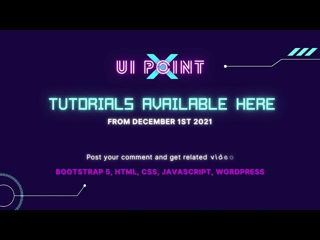 Tutorials Available here