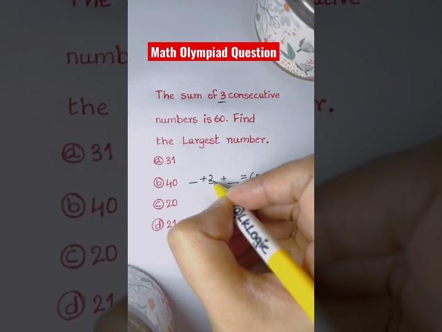 Math Olympiad Question | You should know this trick!!