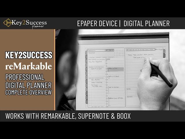 reMarkable 2 Best Professional Digital Planner Overview