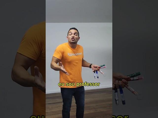 Eu sou PROFESSOR de REDAÇÃO e é óbvio que ...
