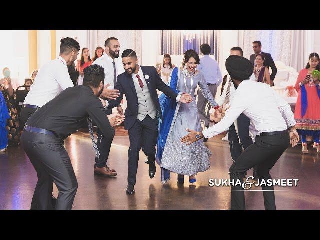 Sukha & Jasmeet | Surprise Engagement Performance