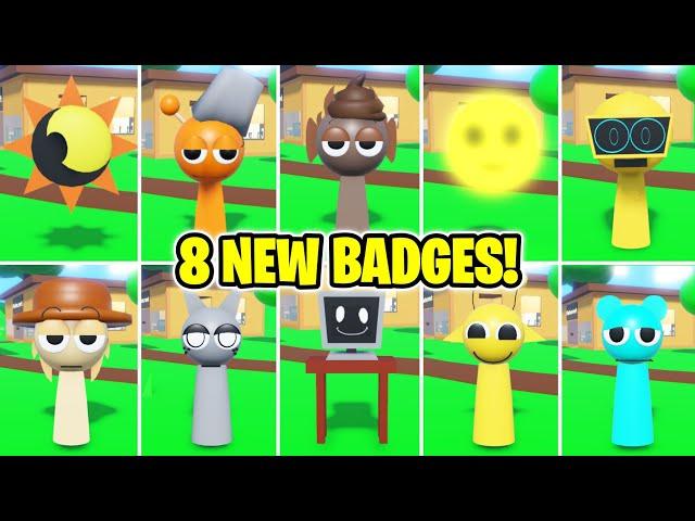 (ULTRA UPDATE!) 3D SPRUNKI RP AND ANIMATIONS - How to get ALL 8 NEW BADGES!! NEW UPDATE! (ROBLOX)