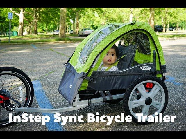 InStep Sync Bicycle Trailer Review (Attached to a Folding Bike)