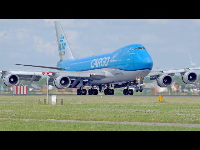 40 HEAVY ARRIVALS  & DEPARTURES | A380, B747, A350 | Amsterdam Schiphol Airport Spotting