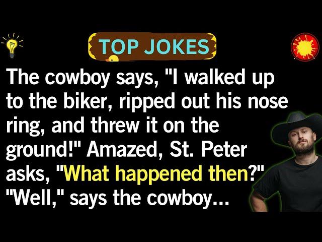 FUNNIEST JOKES OF THE WEEK! - The Cowboy's Clever Trick! . | Funny Jokes
