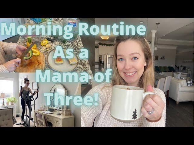 MORNING ROUTINE/STAY AT HOME MOM OF 3/WHAT I EAT IN A DAY