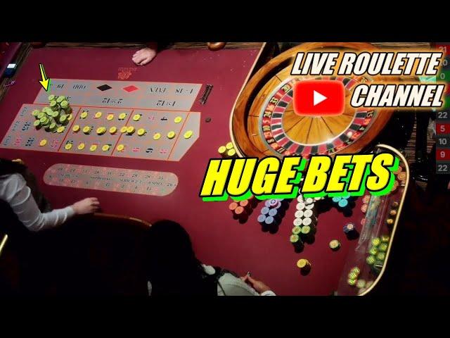  LIVE ROULETTE |  HUGE BETS  Mega Session In Las Vegas Casino  Exclusive  2024-10-09