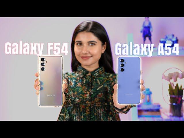 Galaxy A54 vs Galaxy F54: Which Samsung phone to buy?