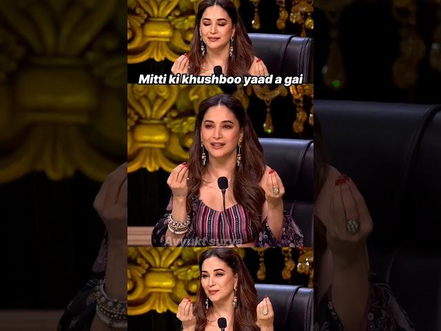 madhuri ko ai mitti ki khushboo ki yaad#comedy #dancedeewane #bhartisingh