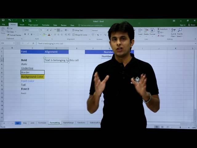 MS Excel - Formatting