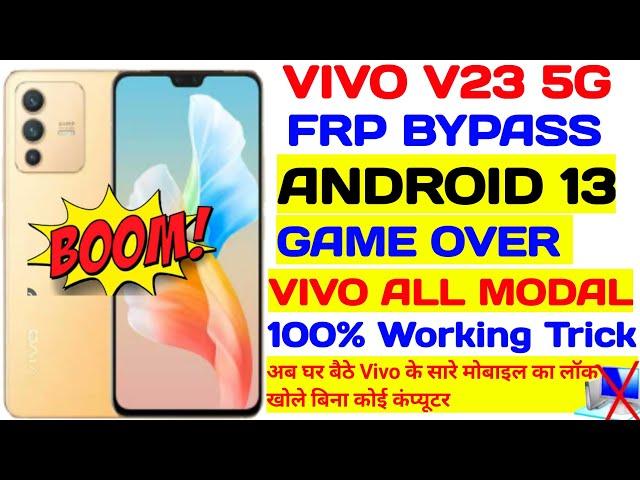 vivo v23 5g frp bypass android 13/vivo v23 5g frp bypass android 13 2023/vivo v23 5g frp bypass